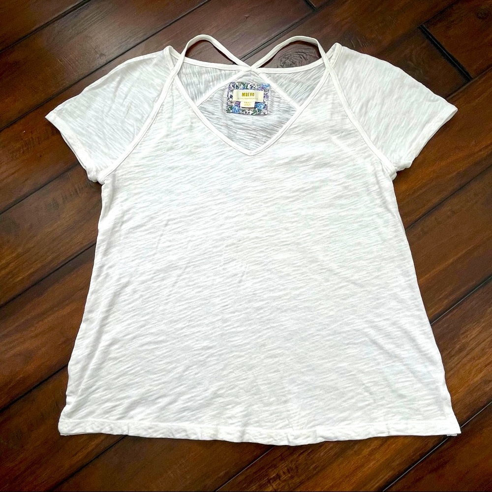 Anthropologie Maeve Strappy Tee